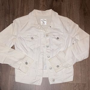 White Denim Jacket